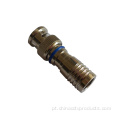 Conector de compressão masculino BNC para prata de cabo RG6